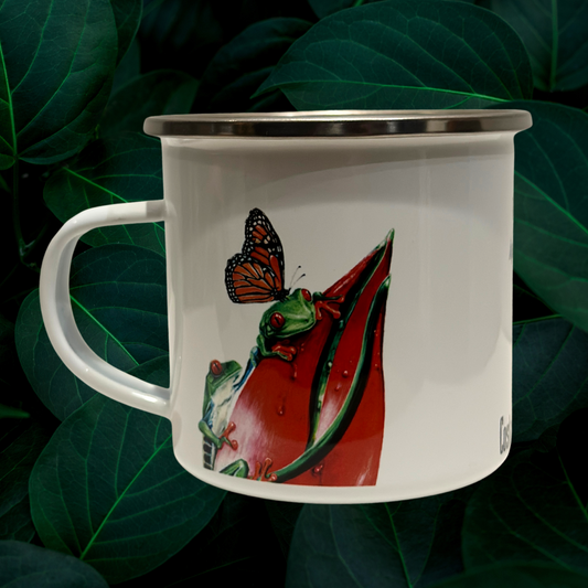 Jarrito de Metal - Rana de Ojos Rojos