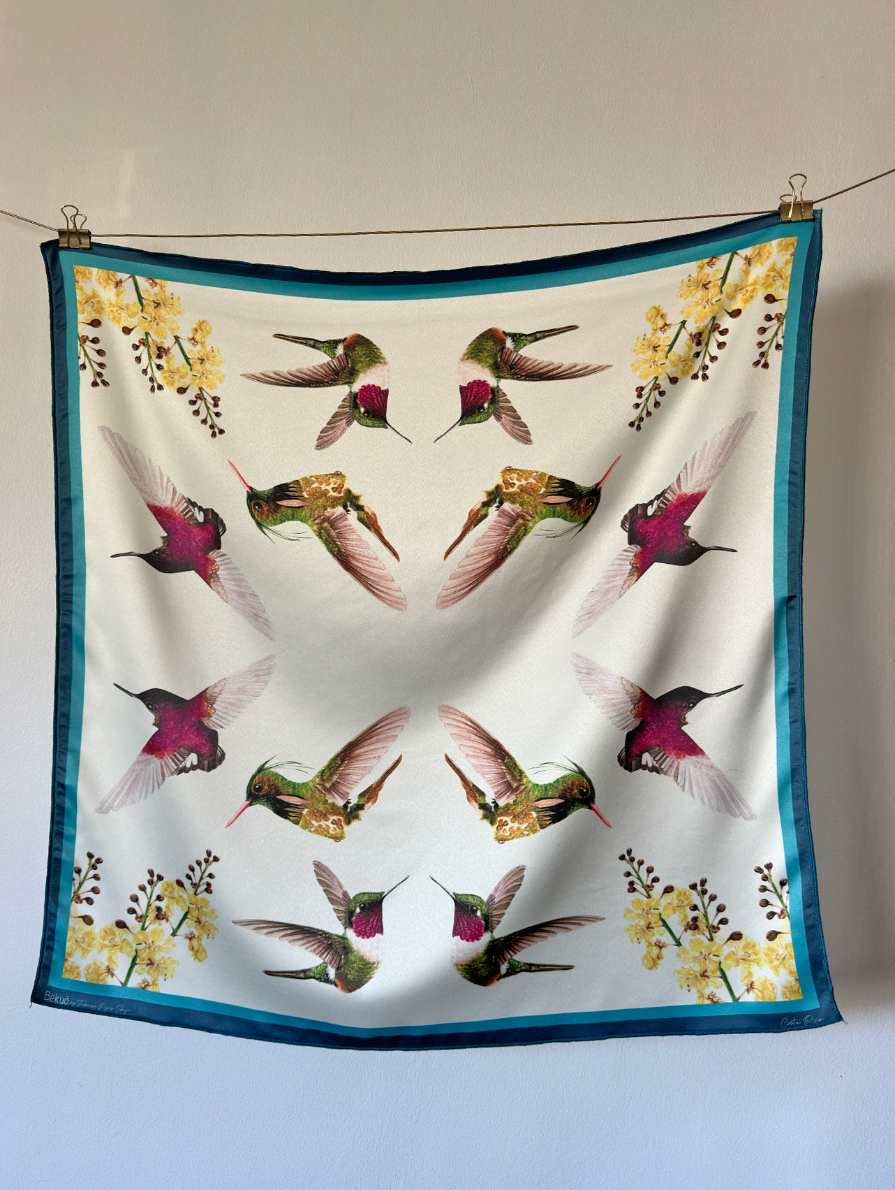 Pañuelo - Colibríes
