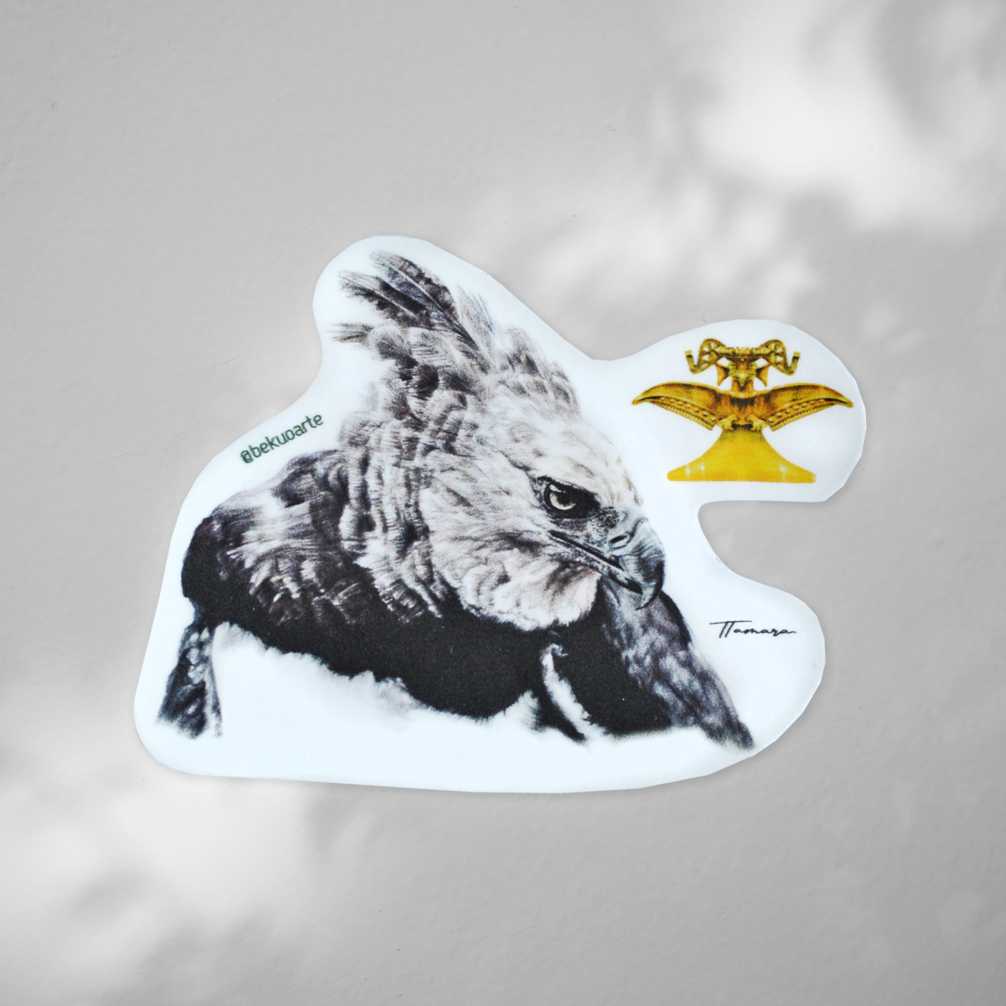 Sticker contra agua - Águila Arpía