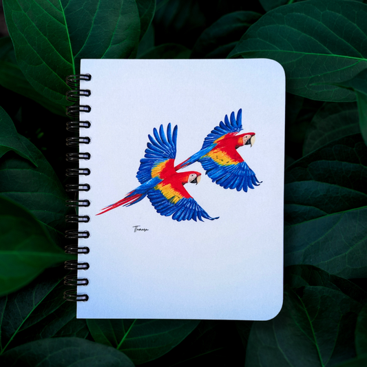 Libreta pequeña - Lapa Roja