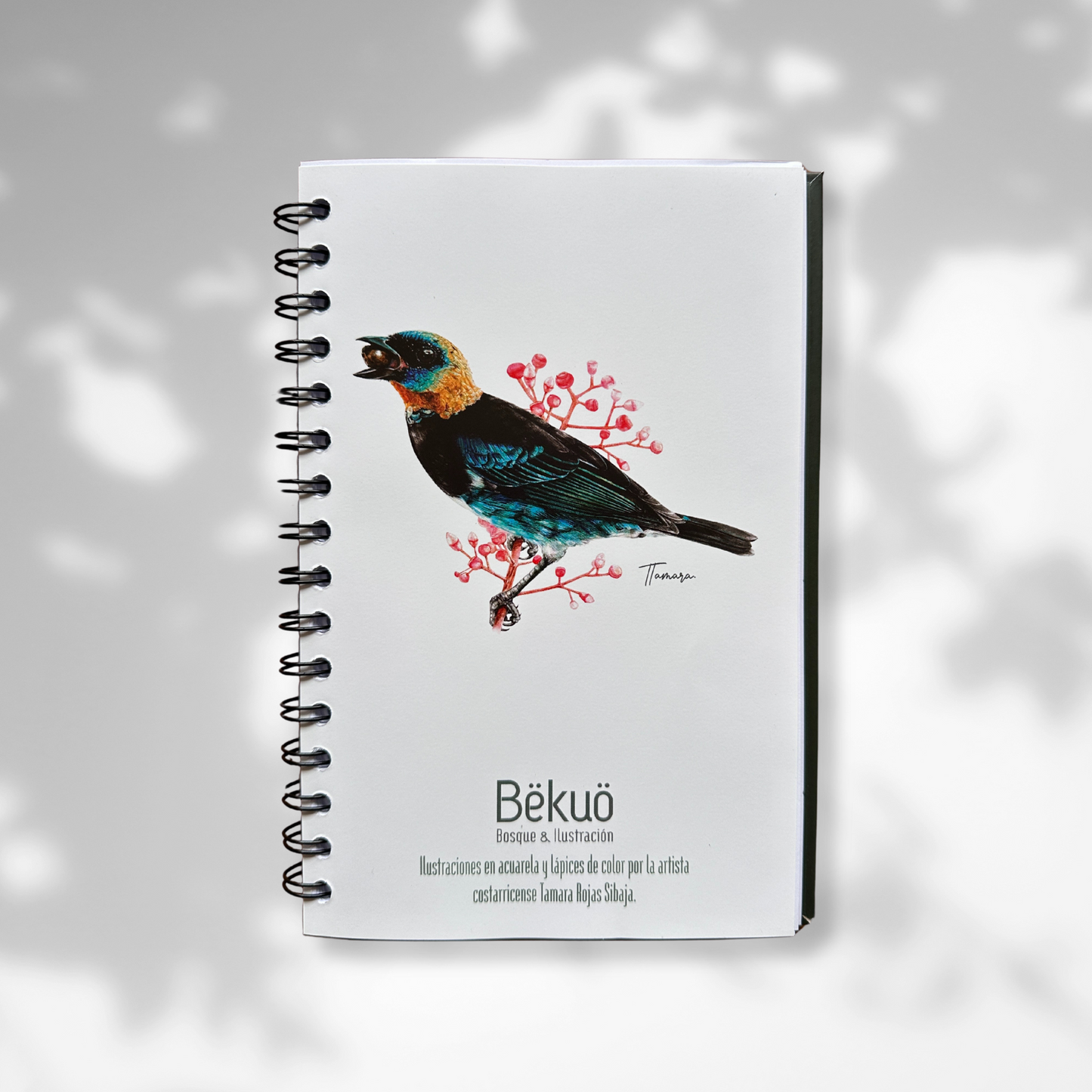 Libreta - Tangara Capuchidorada