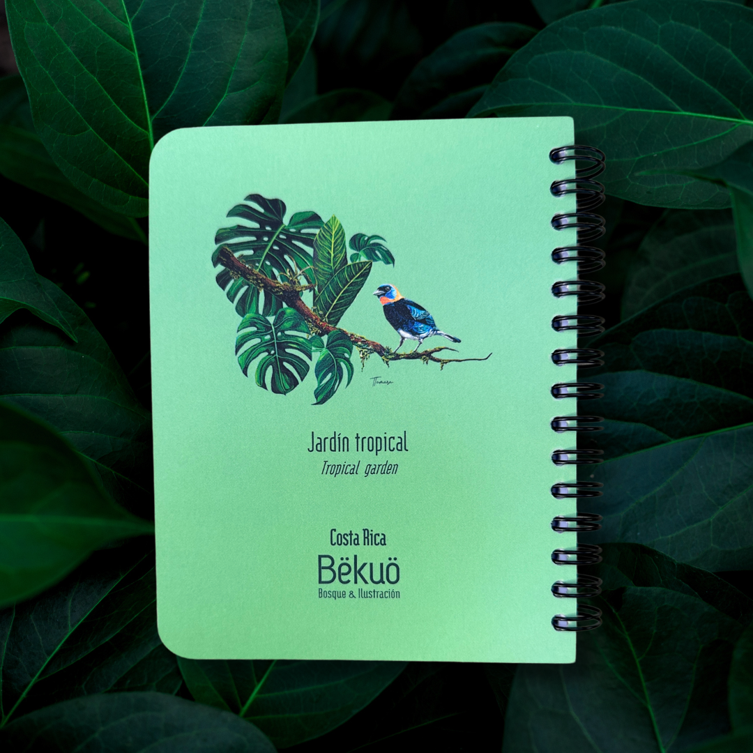Libreta pequeña - Jardín Tropical