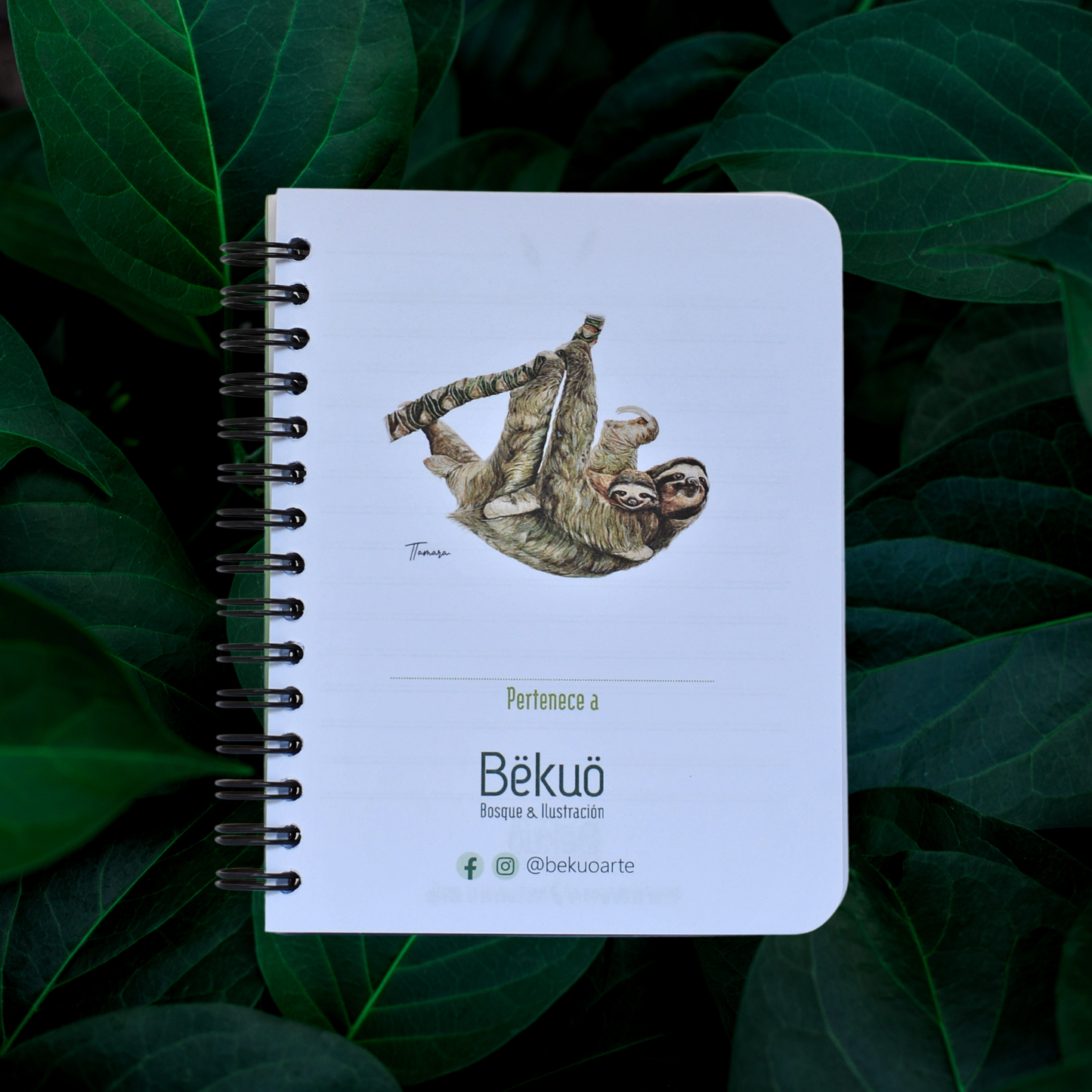Libreta Pequeña - Perezoso