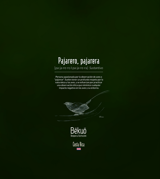 Camiseta - Pajarero, pajarera