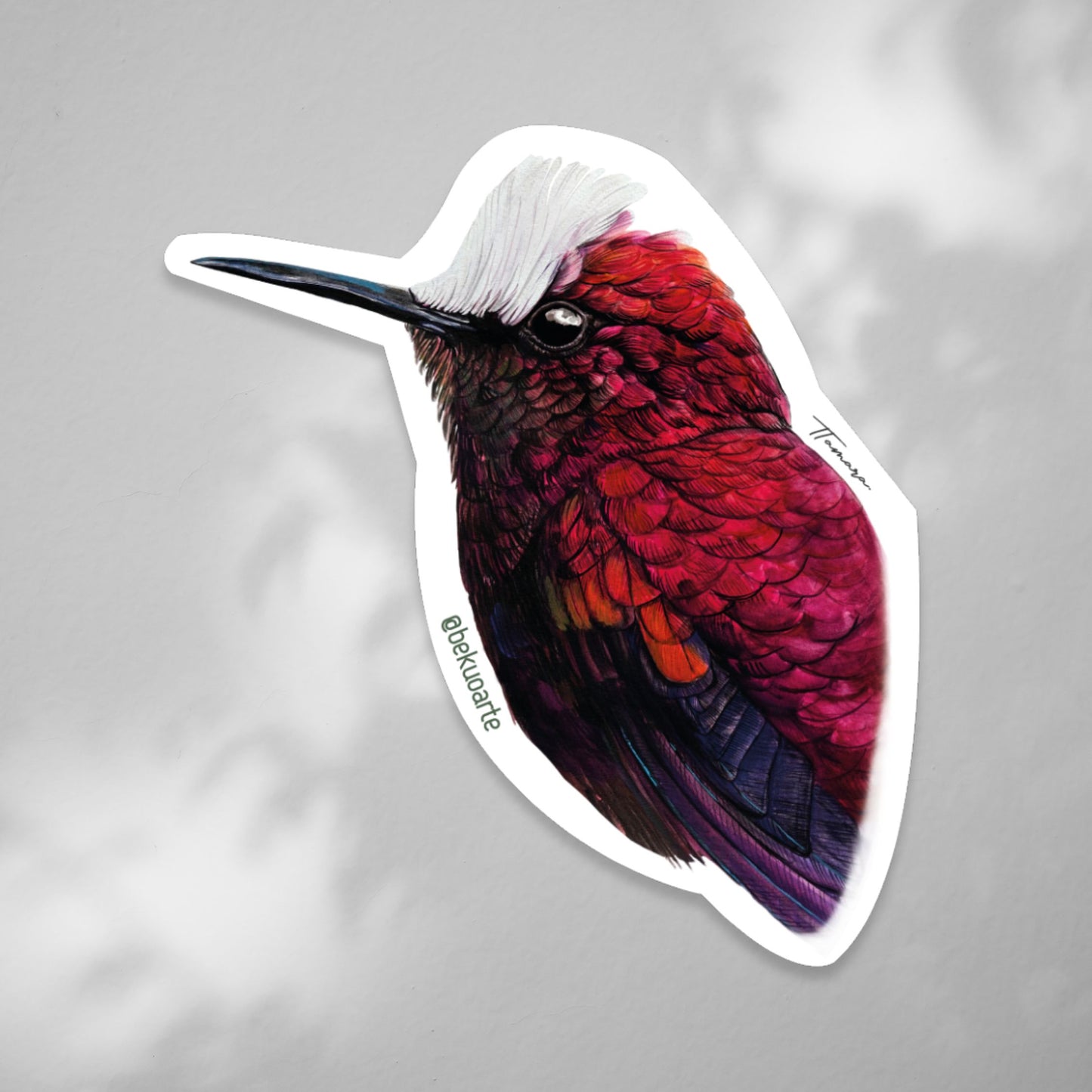 Sticker contra agua - Copete de Nieve #1