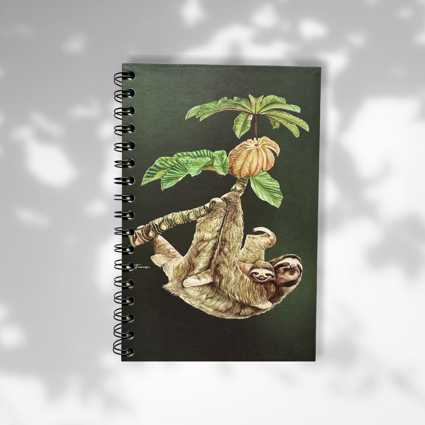 Libreta - Perezoso tono oscuro