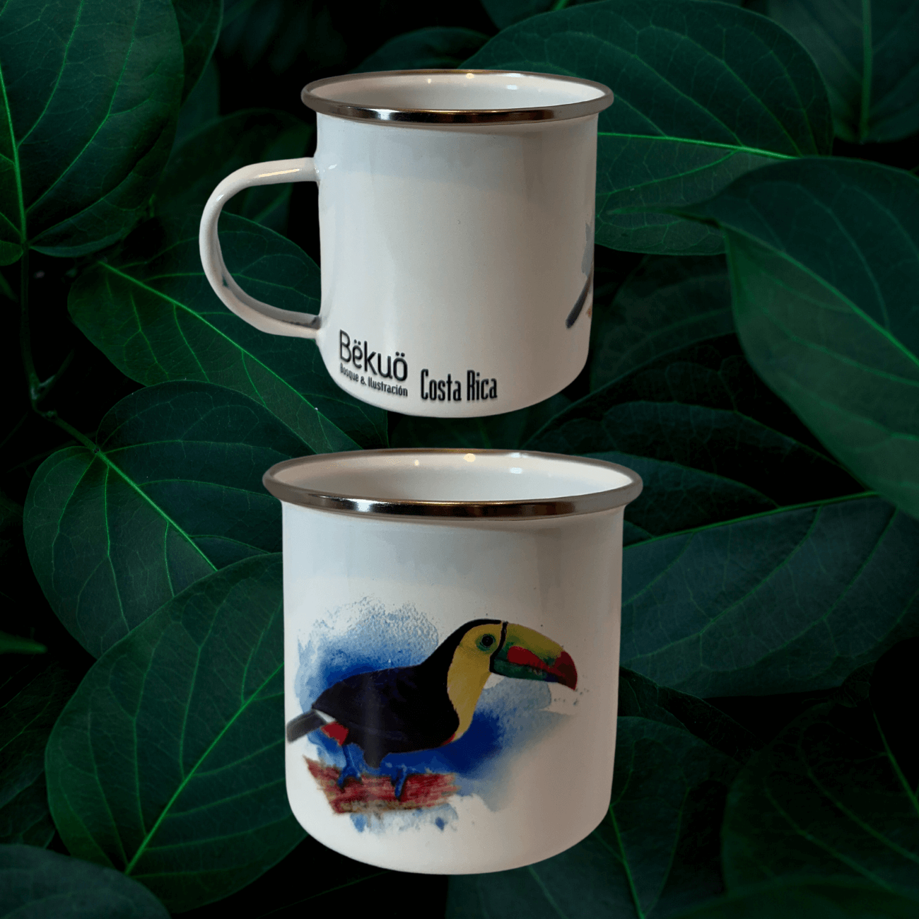 Jarrito de Metal - Tucán Pico Iris