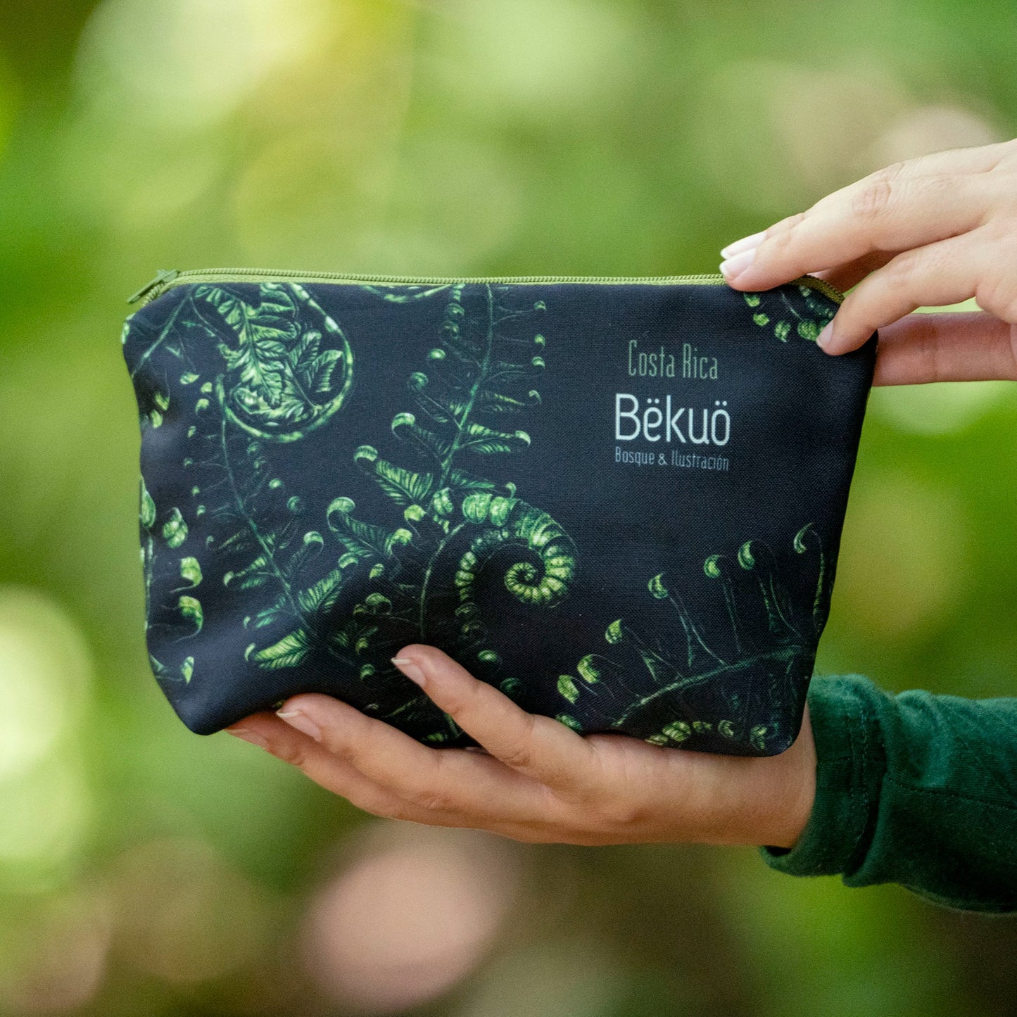Cartuchera de viaje - Helechos