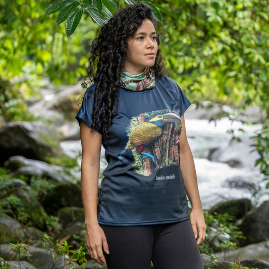 Blusa - Enigmático Tucán Orejiamarillo