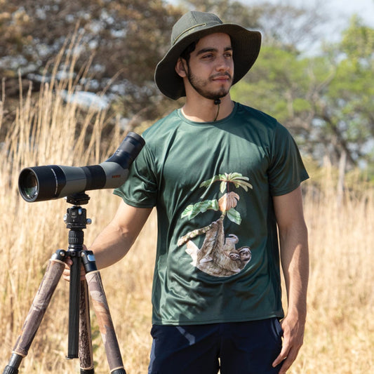 Camiseta - Perezoso tono oscuro