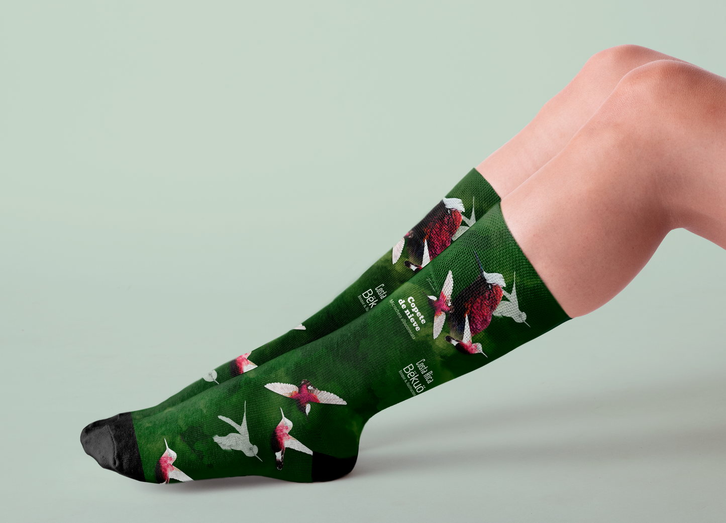 Medias - Colibrí Copete de Nieve (Oscuro)