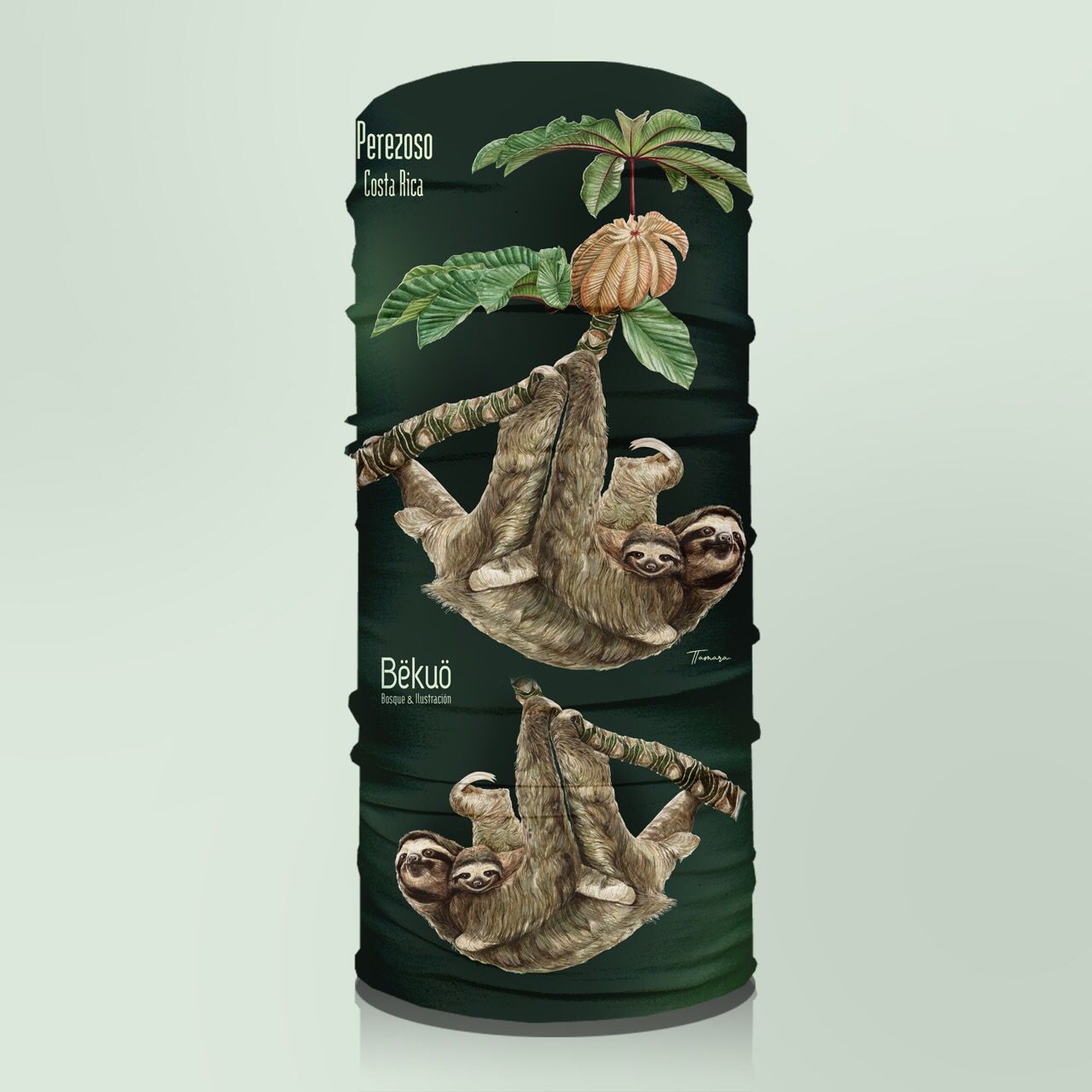 Bandana - Perezoso tono oscuro