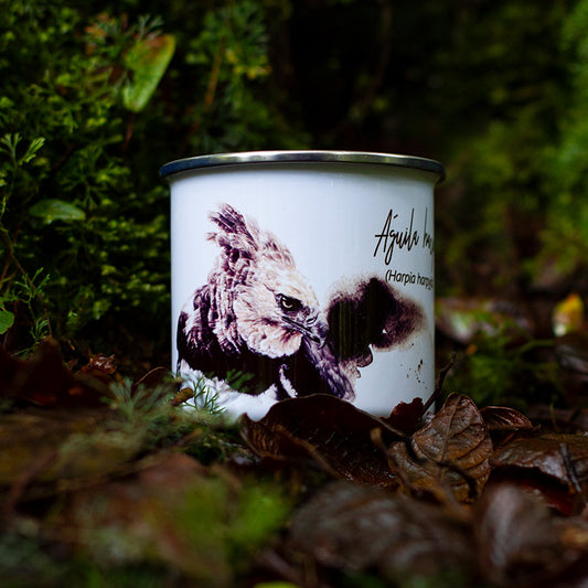 Jarrito de metal - Águila Arpía